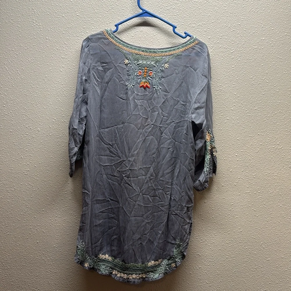 Johnny Was Embroidered Tunic - Picture 2 of 7